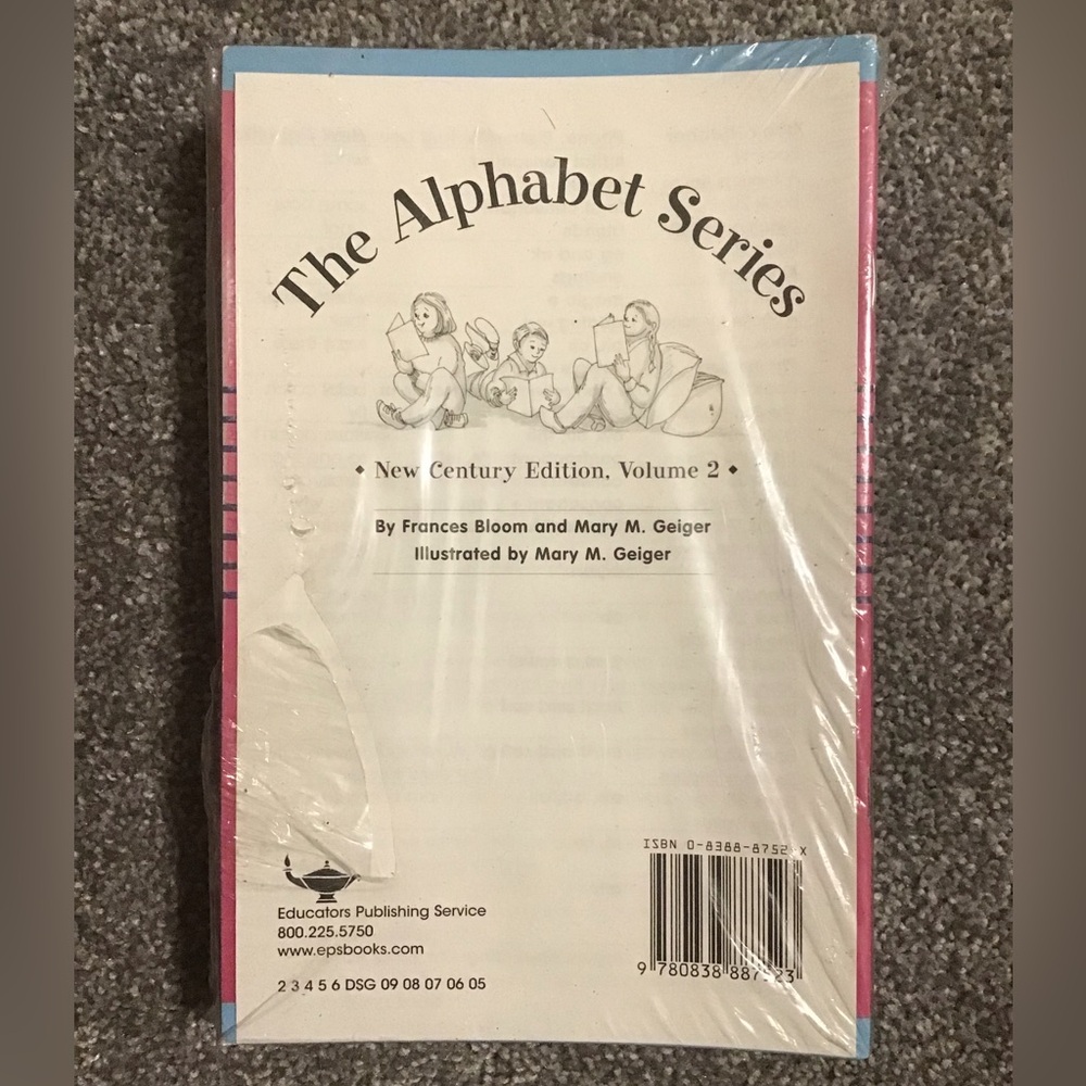 The Alphabet Series New Century Edition Volume 2. Featuring: ing as an ending